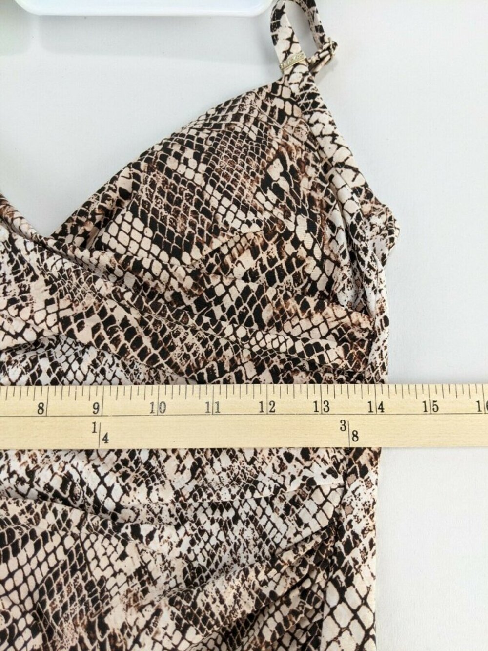 Calvin Klein Women’s Sz M Tankini Swimsuit Chameleon Crossover Animal print Nwt - Picture 6 of 11